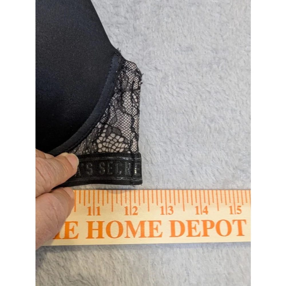 Women's Victoria's Secret Very Sexy Push-Up Bra 32B Black Beige